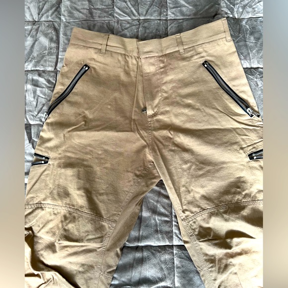 Balmain Khaki zipper pants - Picture 6 of 6